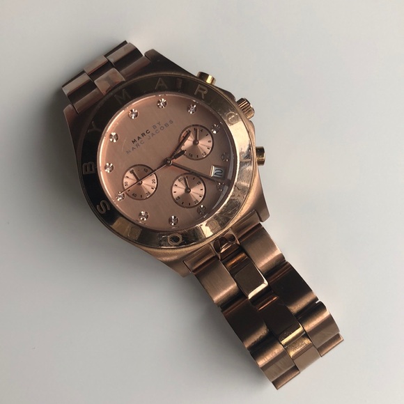 MARC BY MARC JACOBS ROSE GOLD WATCH